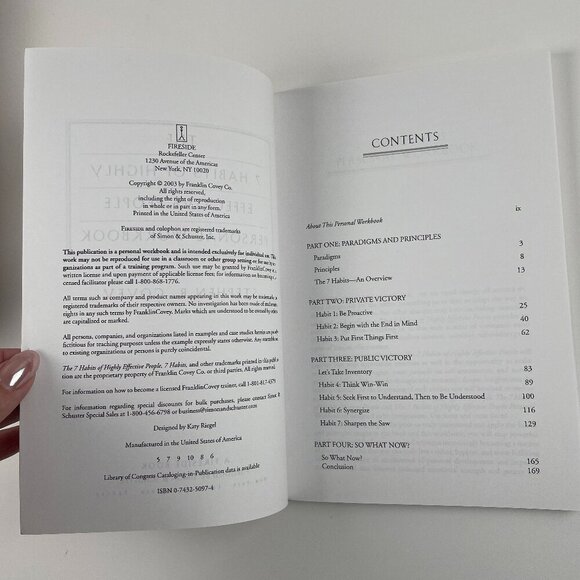 📚 3/$25 The 7 Habits of Highly Effective People by Stephen Covey | Paperback - Picture 4 of 6